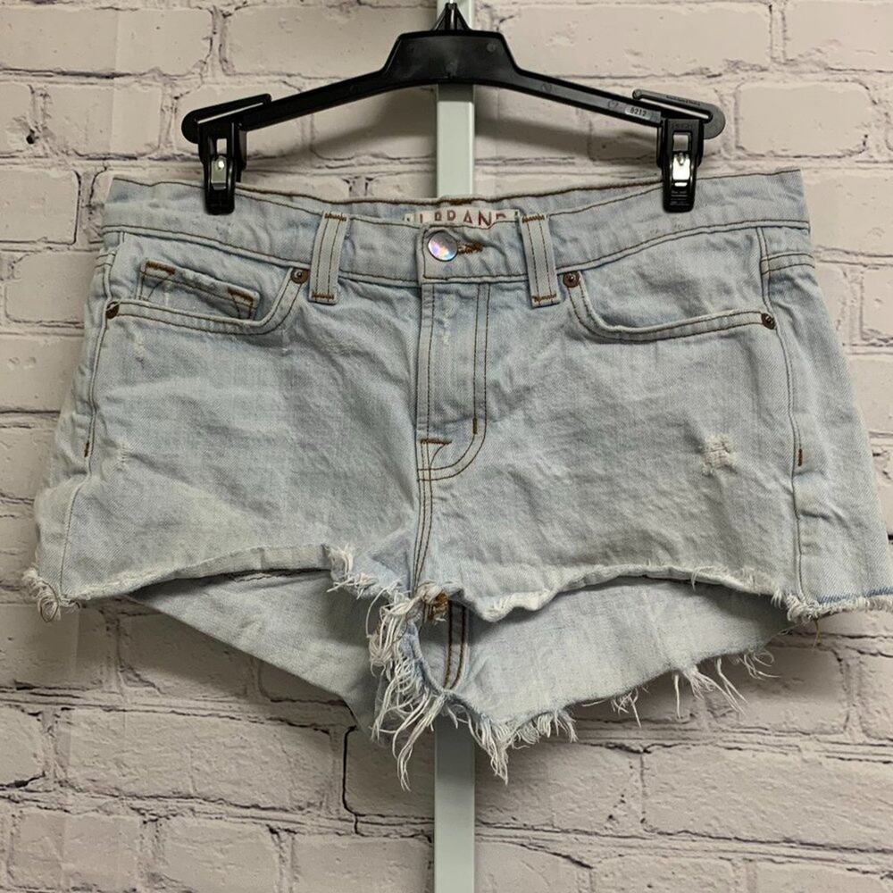 J BRAND - Cutoff Shorts in Aquarius